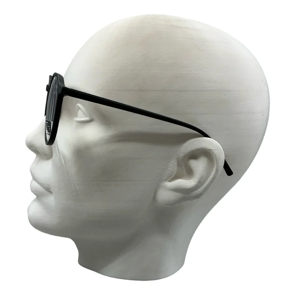 Anthropologie Blue Light Reading Glasses Black‎ Round +2.00 Strength Floral Case